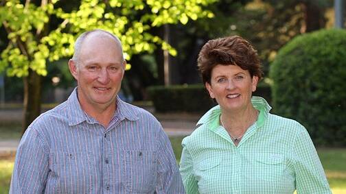 A CRACKING BUSINESS: Derek and Fiona Smith are taking their free-range egg business, called Working With Nature, to the next level.