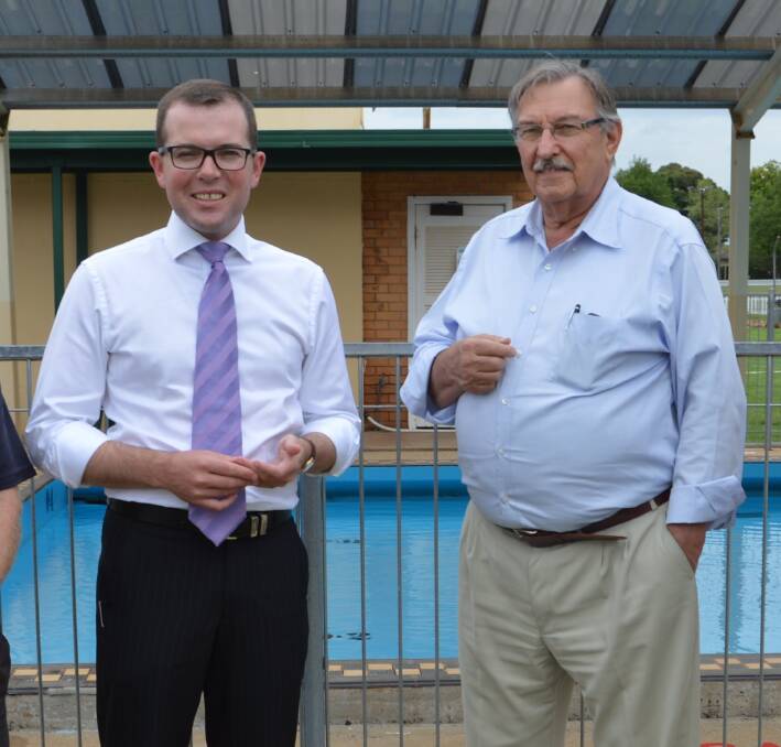 NEW BEGINNINGS: Member for Northern Tablelands Adam Marshall MP with re-appointed Chair of the Northern Tablelands Local Land Services, Hans Hietbrink.