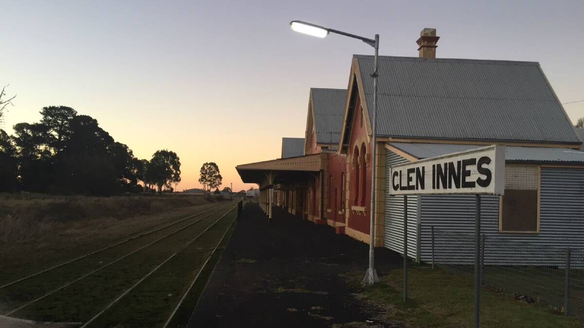 Glen Innes Station: Will the trains ever use the rails again or is the future for bikes, boots and horses?