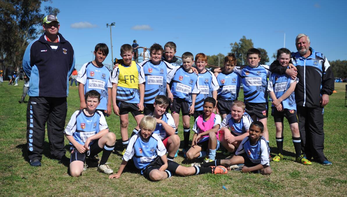 YOUNG STARS: Guyra's under 12s side competed in the group 19 junior rugby league semi-final against Armidale last weekend. 