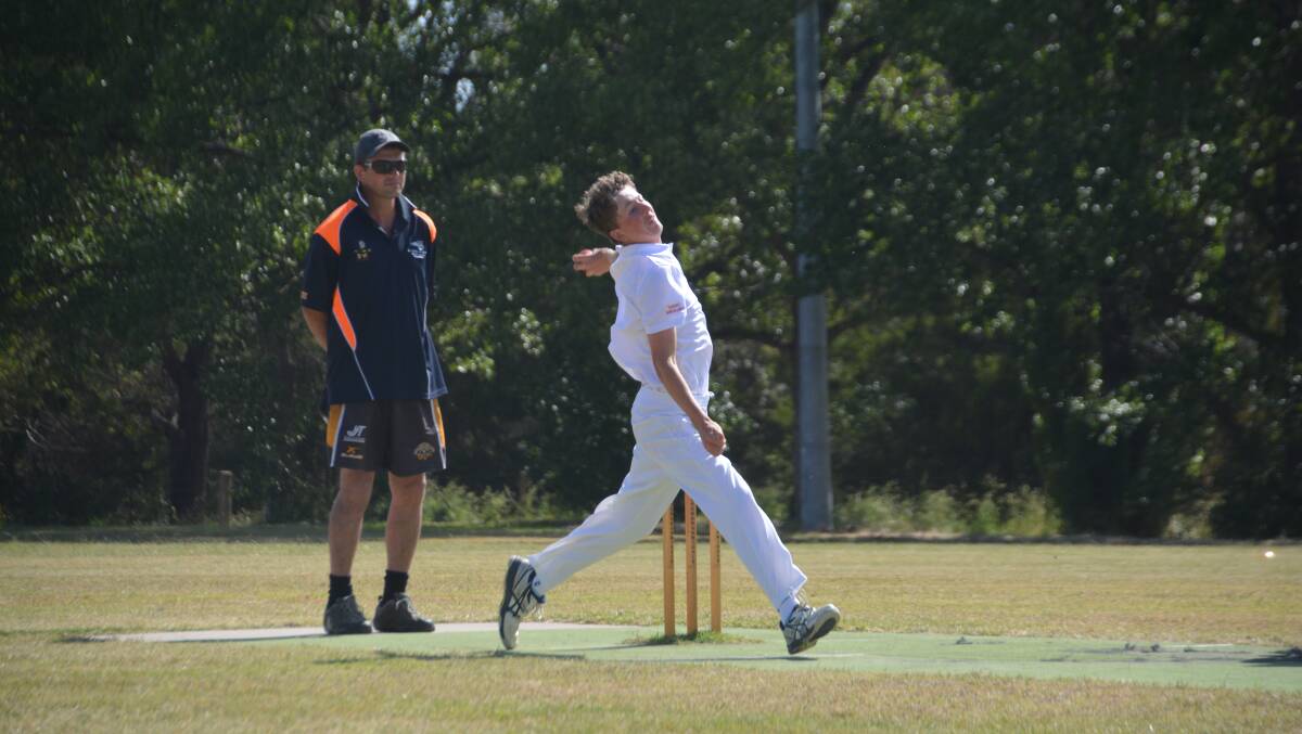 SPARK: BJ Cameron has claimed all of the wickets for Guyra in their opening two games this season. 