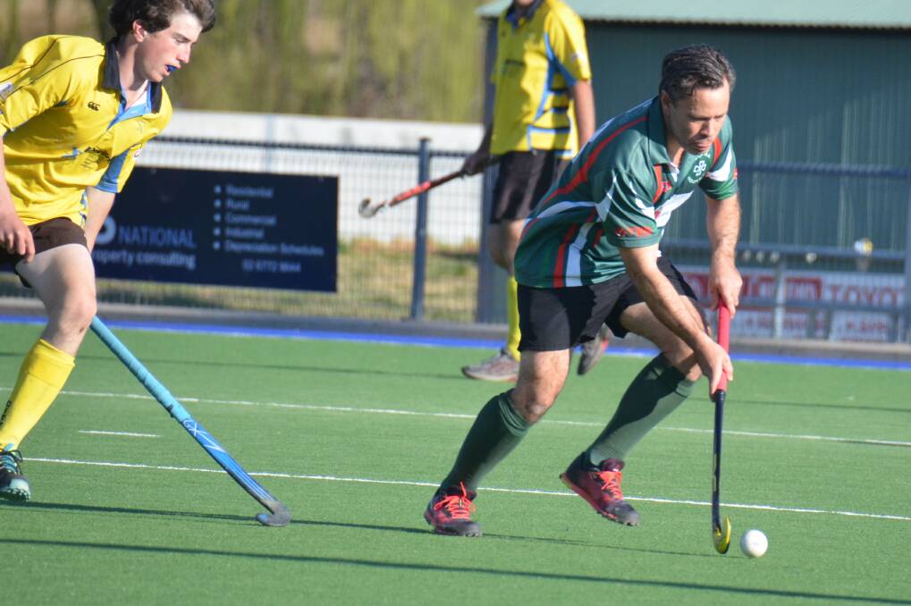 SILVER SEASON: Guyra men's hockey captain James Abbo was pleased with his team's performances throughout the year. 