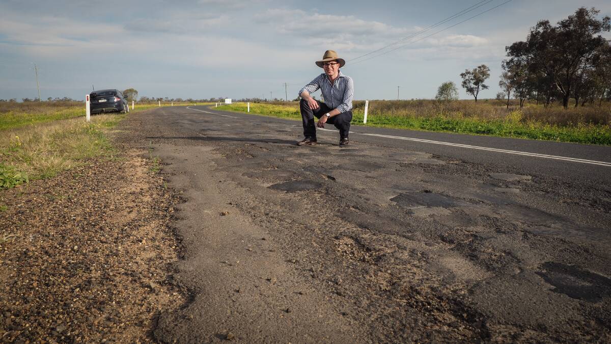 ROAD TO RECOVERY: Northern Tablelands MP Adam Marshall encourages local Council to apply for funding to fix country roads.