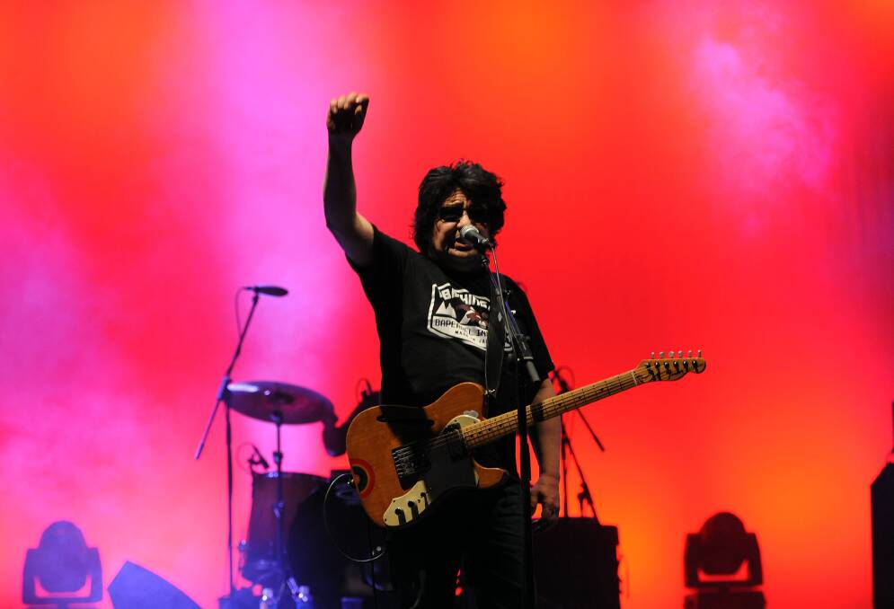 ROCK AND ROLL: Richard Clapton hits the right note on stage for A Day on the Green. The event will take place this Saturday at Petersons Winery from 3pm.
