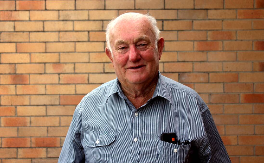 MAIN STREET DOUBT: Guyra resident and shop owner David Bearup has some reservations about the $2.7 million upgrade of Bradley Street.