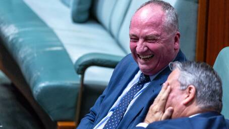 Former agriculture minister and New England MP Barnaby Joyce. Picture by Gary Ramage