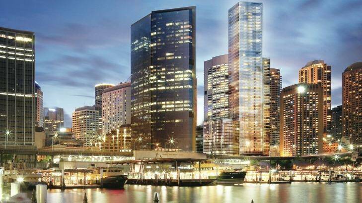An artist's impression Gold Fields House at Sydney'??s Circular Quay which is earmarked for residential development.