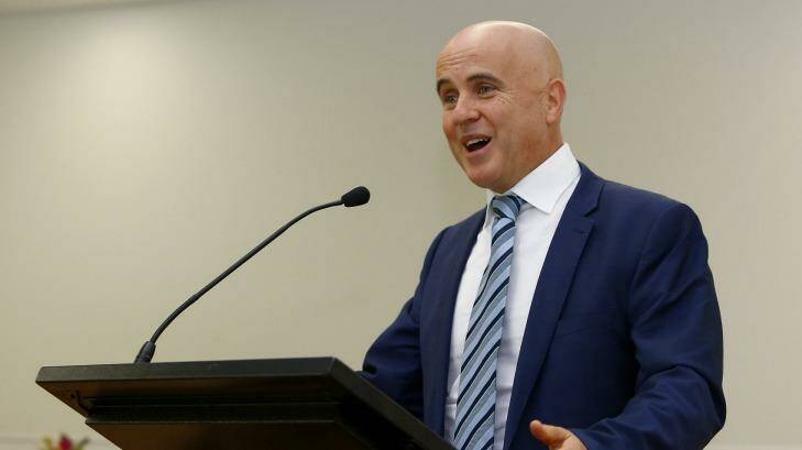 Adrian Piccoli says the Band 8 requirement is one of a suite of reforms to lift numeracy and literacy in NSW.  Photo: Daniel Munoz