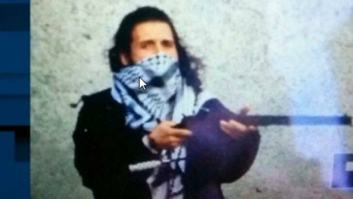The gunman, thought to be Michael Zehaf-Bibeau, in a photo released by Canadian media. Photo: Supplied