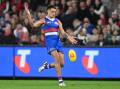 Jamarra Ugle-Hagan has withdrawn from the Bulldogs' clash with St Kilda for personal reasons. (James Ross/AAP PHOTOS)