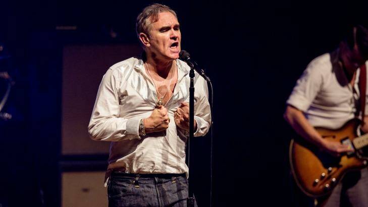 Worthy winner ... Morrissey's bulbous salutation impressed the critics with its awfulness. Photo: Daniel Boud