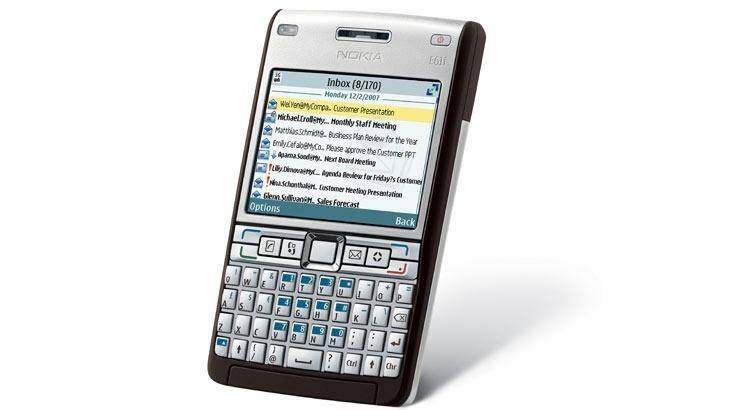 Australia's hottest smartphones of 2007: Nokia's E61i