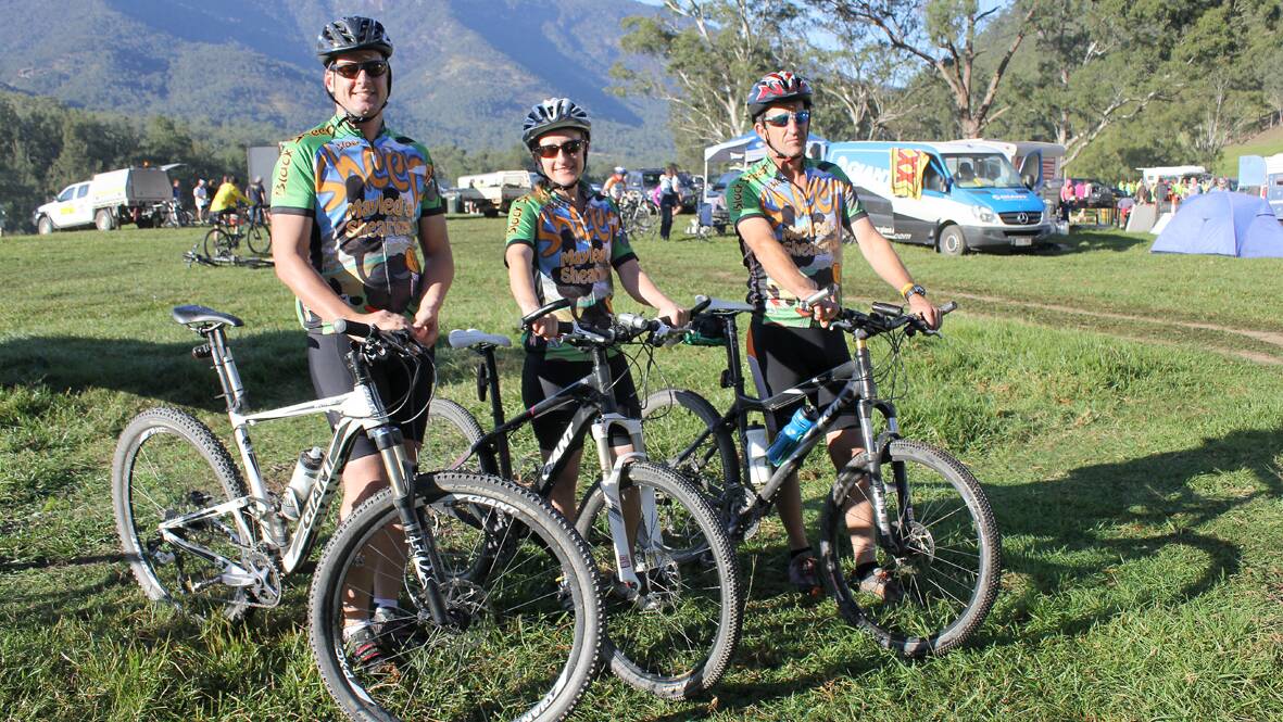 Guyra was well represented in the Tour de Rocks fund raiser last year