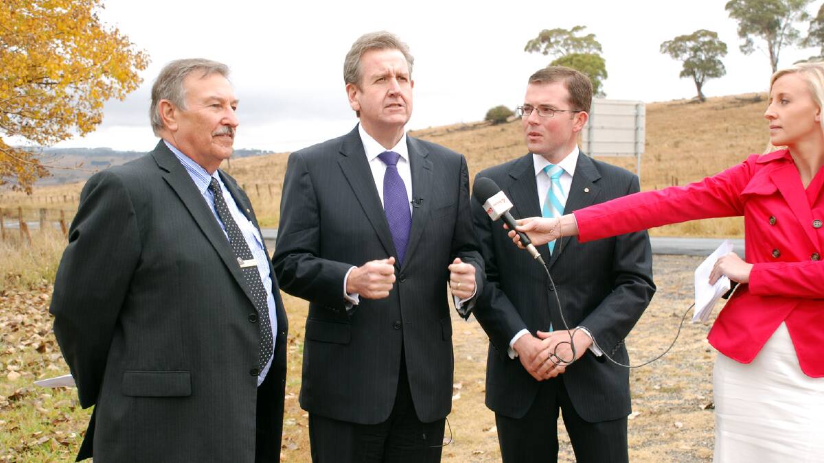 $1.3 million dollars for the Guyra-Ebor Rd in this week’s State budget fulfills a promise made by then Premier Barry O'Farrell  prior to the 2013 by-election