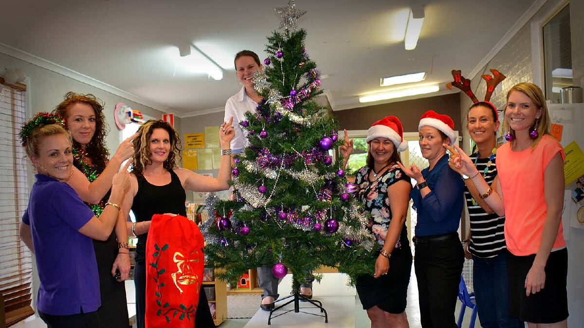 The team behind the Christmas Fair Amanda Campbell, Louise Dowden, Kylie Atkin, Aimee Hutton, Justine Watts, Natalie Hall, Jess Sisson, Nicole Cameron.

Absent- Sunnie Roberts, Jenny Brown and Karl Bock