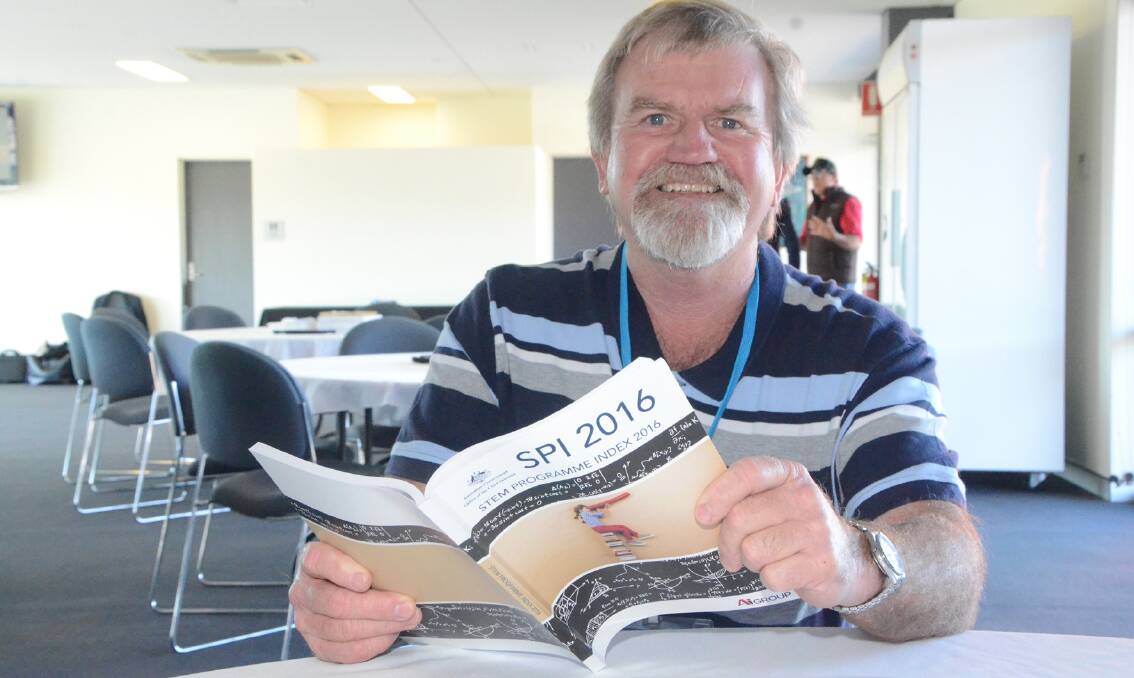  Guyra Central Teacher Terry Curran enjoyed a STEM workshop at the first-ever Rural and Remote Education Conference to ‘stir the status quo’.