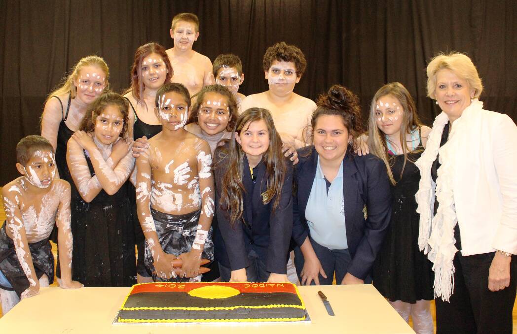 Guyra Central School celebrated with a special assembly and cutting of the cake
