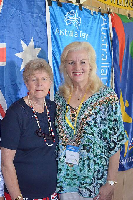 Audrey McArdle OAM with Jean Kittson