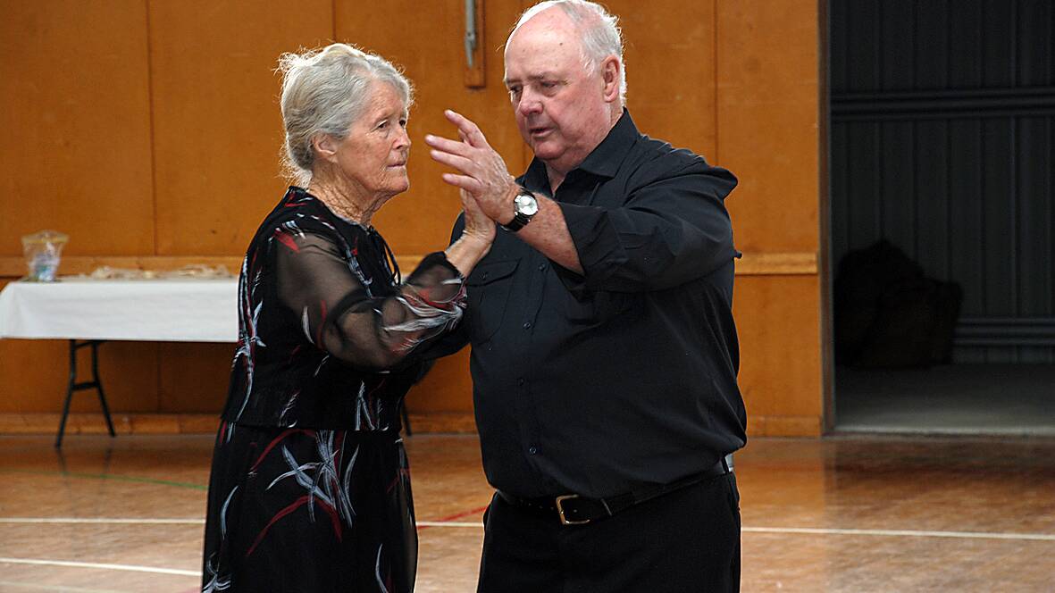 Judy and Peter Brazier on the dance floor