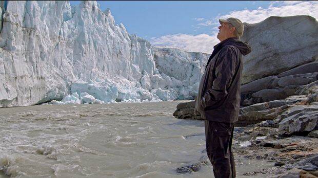 Al Gore in Greenland as seen in An Inconvenient Sequel: Truth To Power. Photo: Paramount Pictures and Participa