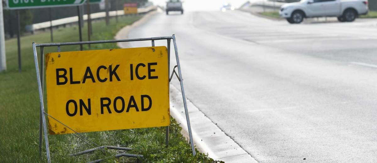 Highway reopens: Beware the black ice