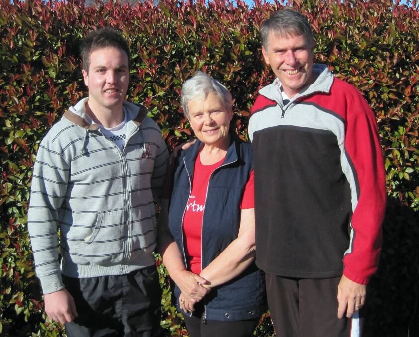 Some of the team behind Healthy Highlanders Jamie Williams and Sue Adams together with Coordinator Steve Griffith 