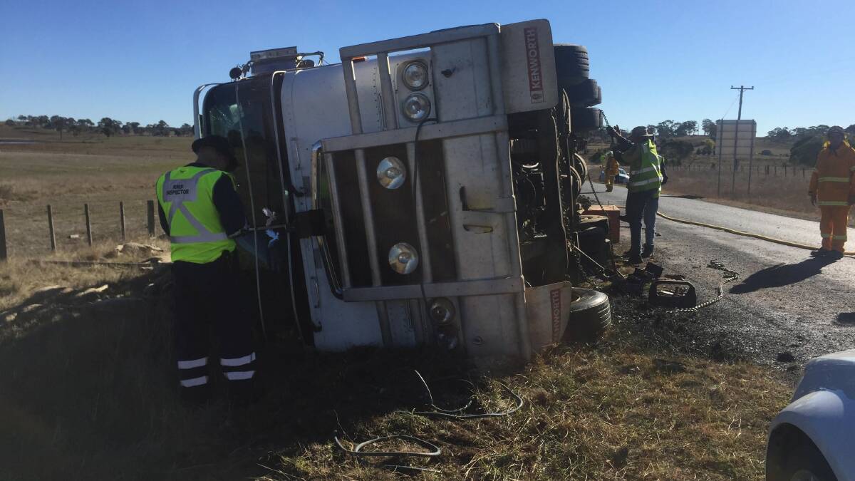 UPDATE | Sheep killed after truck rolls over west of Guyra