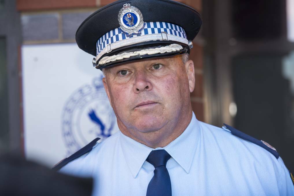 Taking charge: New Deputy Police Commissioner for Regional NSW Gary Worboys, pictured in Tamworth. Photo: Peter Hardin