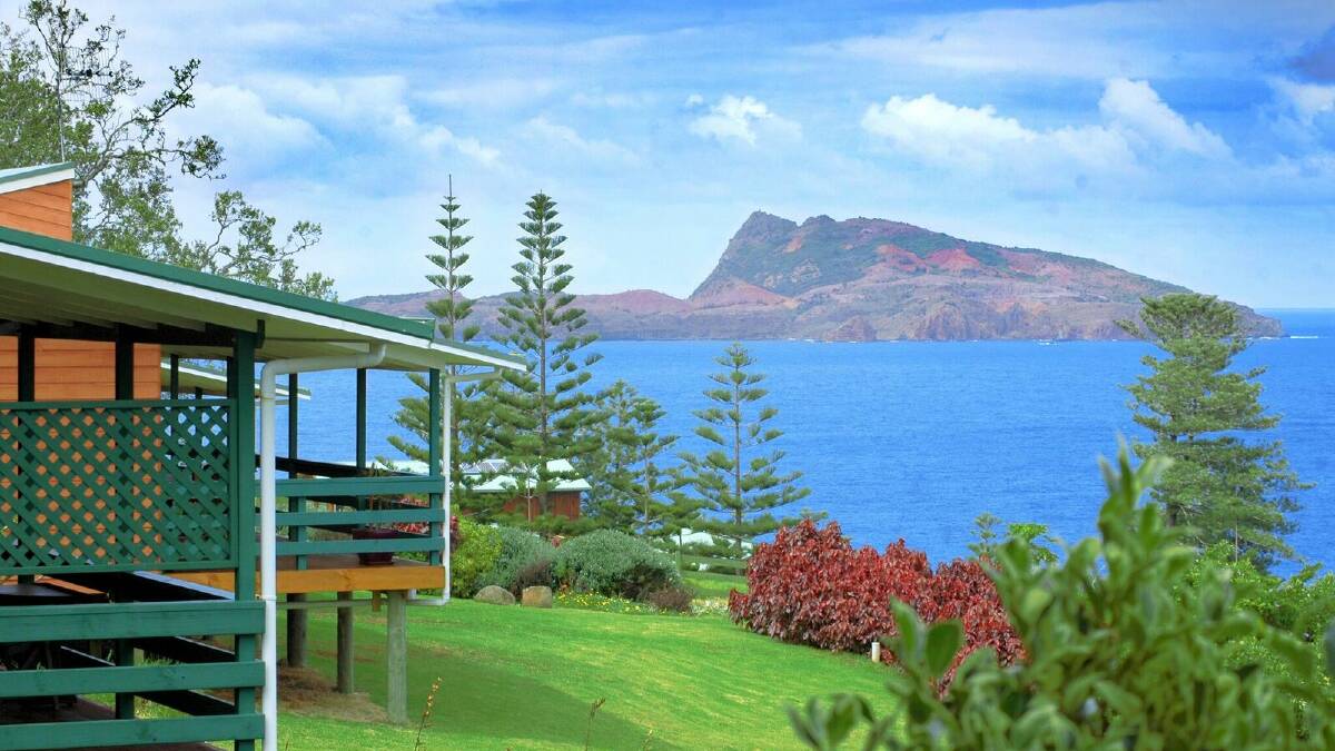 Endeavour Lodge boasts some striking views in Norfolk Island. 