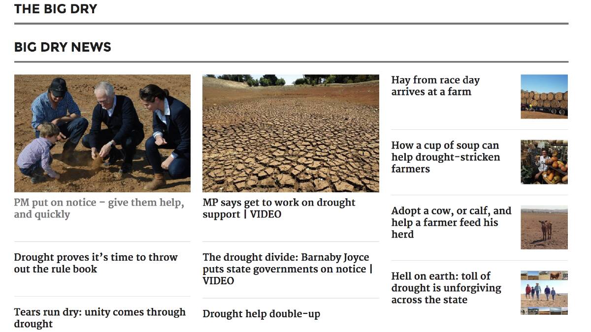 Sign up to help NSW farmers survive the drought | The Big Dry
