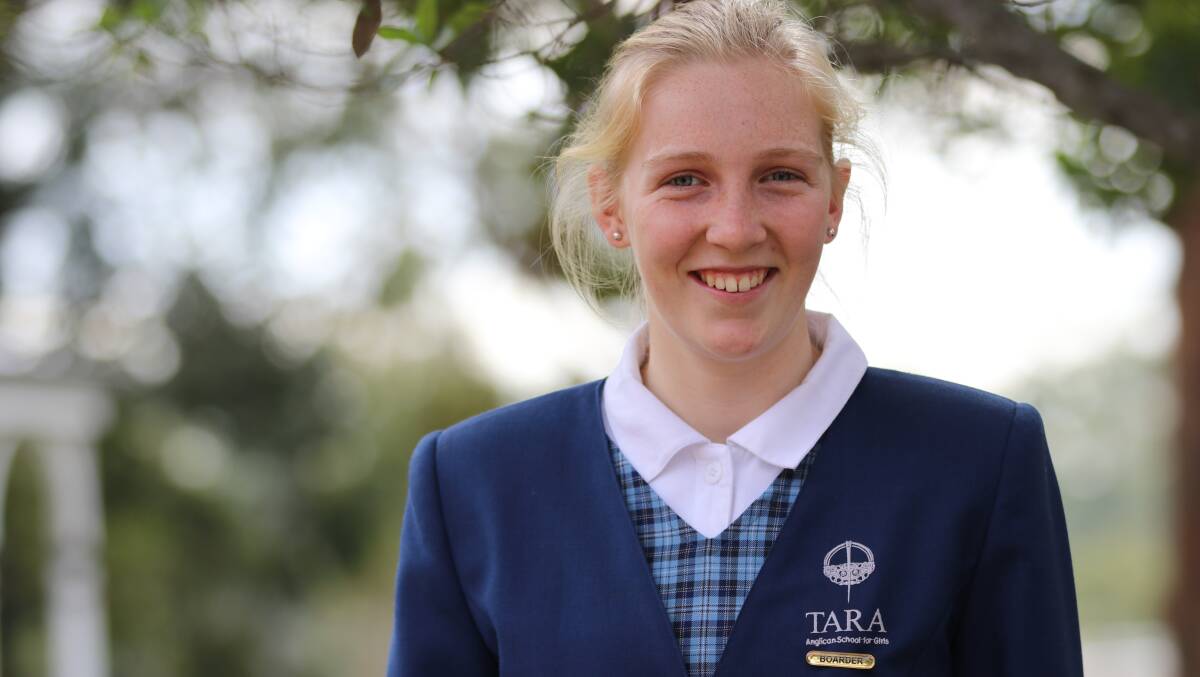 ON THE BALL: Year 8 boarder Chloe Lincoln has just honed her footballing skills accompanying the Matildas squad in France during the 2019 FIFA Women's World Cup. Tara Anglican School for Girls is an Anglican, non-selective school.