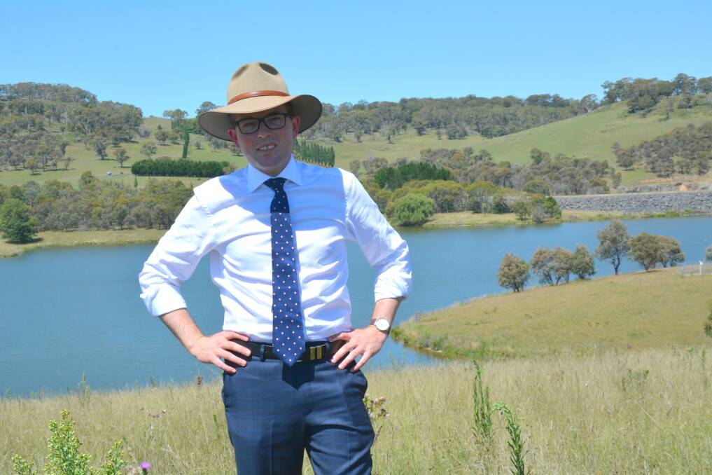 PIPELINE LOOKS PROMISING: Northern Tablelands MP Adam Marshall says the final figures for the Malpas Dam pipeline project have been confirmed. 