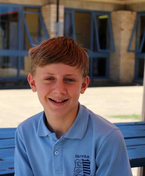 Bright future: Guyra Central School’s Kye Nitschke is among 60 of Australia’s brightest technology buffs who took part in an exciting new program recently.