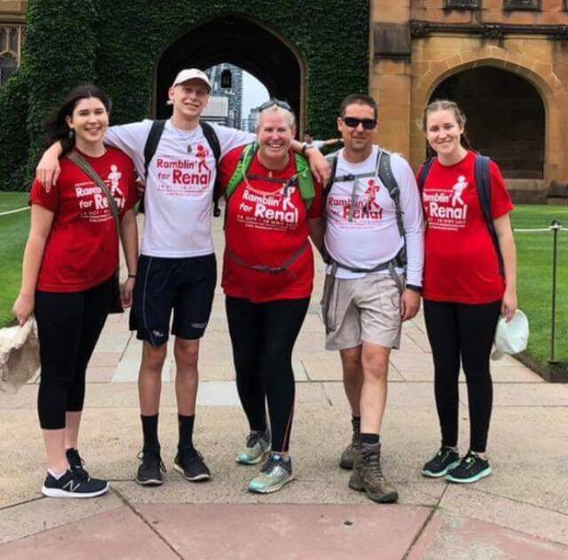 THAT'S A WRAP: Nicki Scholes-Robertson has covered more than 500 kilometres for the Rambling for Renal charity walk to raise money for renal failure research. 