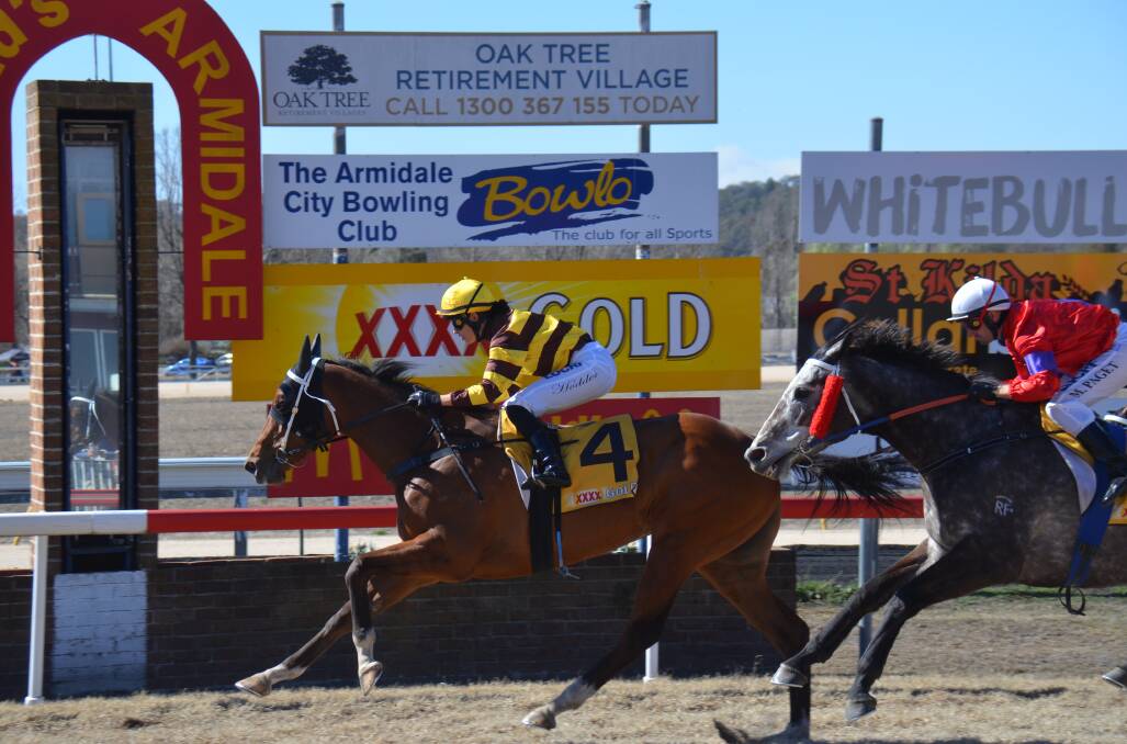 SHIFTED: Armidale Jockey Club's October 10 meeting has been moved to Gunnedah. 