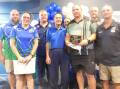 Laurie Craig was presented with life membership to the Armidale Rams prior to the season starting. Picture supplied. 