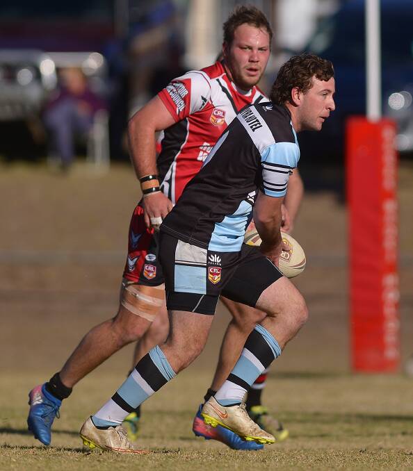 INFLUENTIAL: Super Spuds hooker Ben Vidler was named the best on field by the referee in Saturday's clash against the Warialda Wombats. Photo: Grant Robertson. 