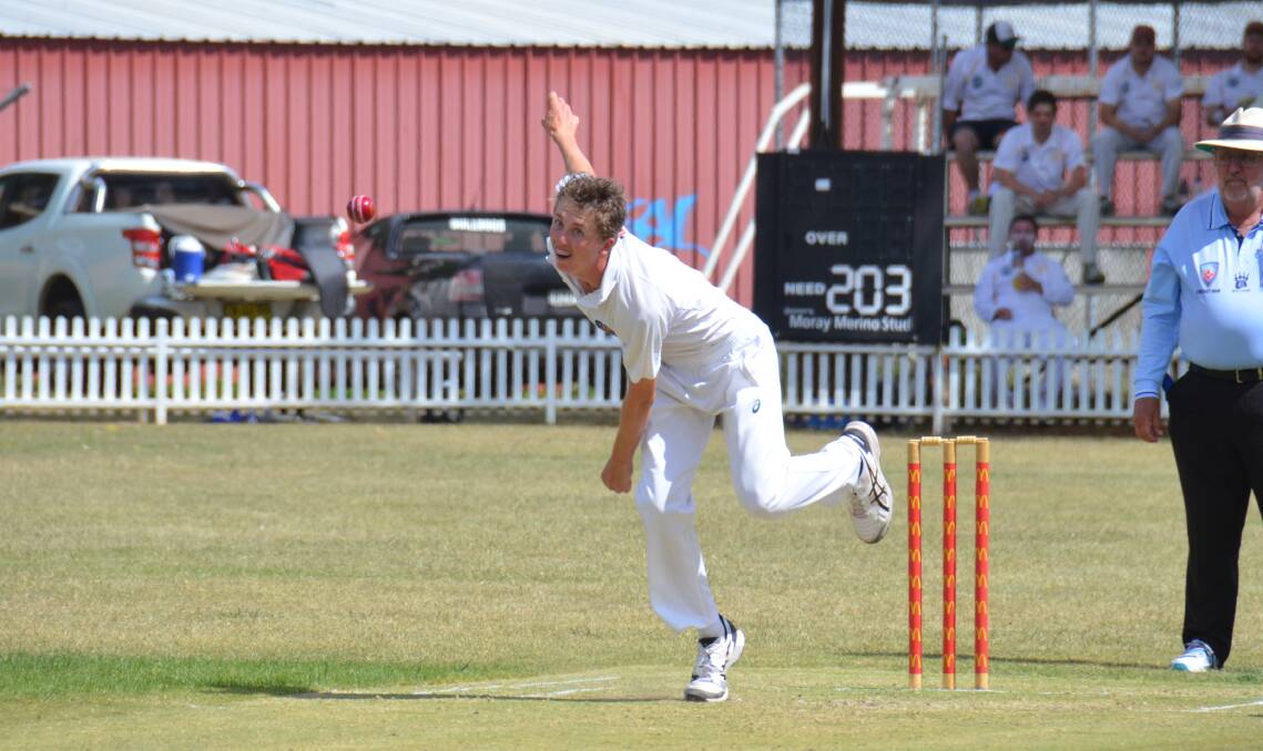 INTENSITY: BJ Cameron and the Guyra bowling attack kept City under pressure and captain Charlie Keen hopes they can keep the momentum going against Servies.