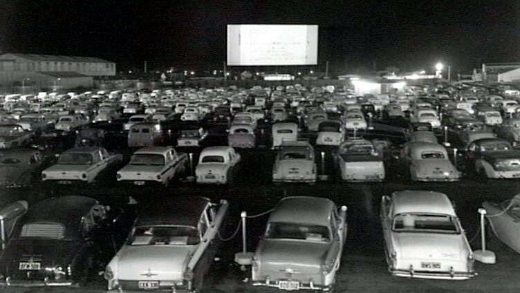 The Southline Drive-in its heyday in 1963 at what is now Jardine Street, Fairy Meadow. Picture: Wollongong City Library/Illawarra Images.