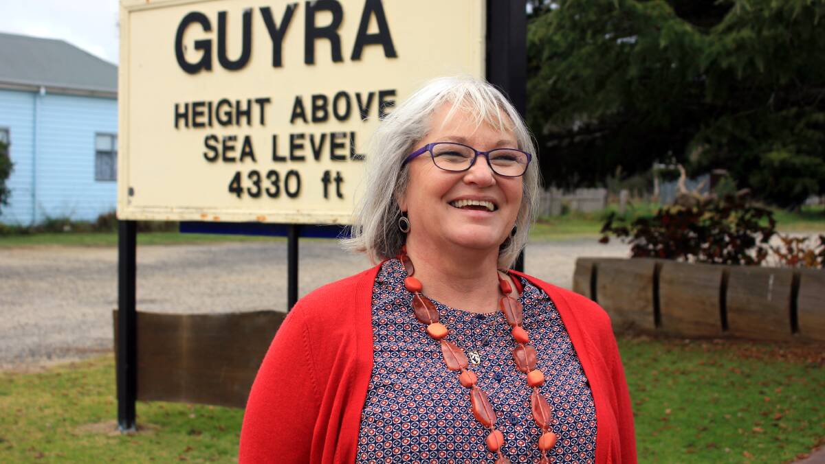 DOWN TO BUSINESS: Guyra and District Business Chamber president Aileen MacDonald is excited to get cracking on new projects to develop Guyra's potential.