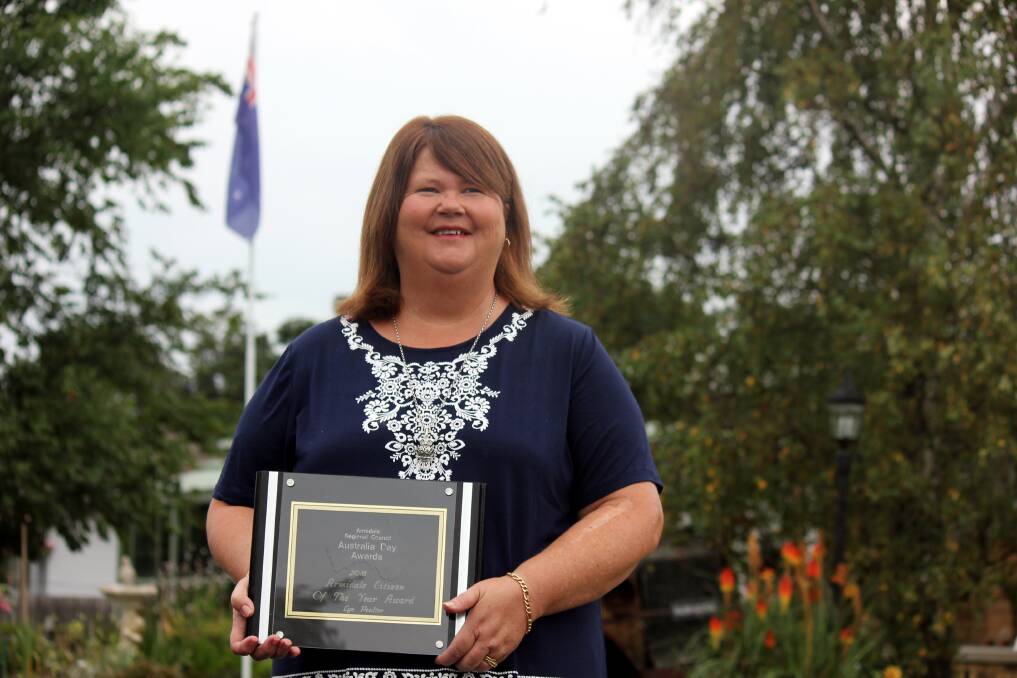 OUTSTANDING EFFORT: Armidale's Citizen of the Year Lyn Poulter has dedicated countless hours to volunteering and fundraising in the community.