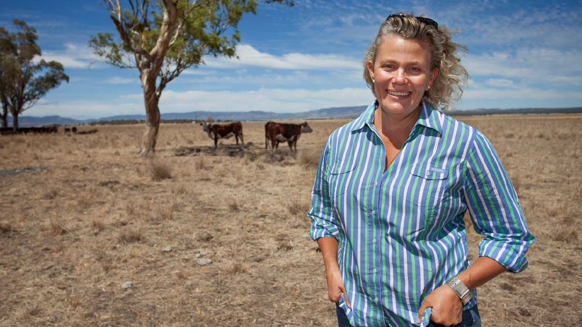  LOOKING AHEAD: NFF president Fiona Simson said high-tech, sustainable agrifood systems co-located with airports was central to reaping market rewards.

