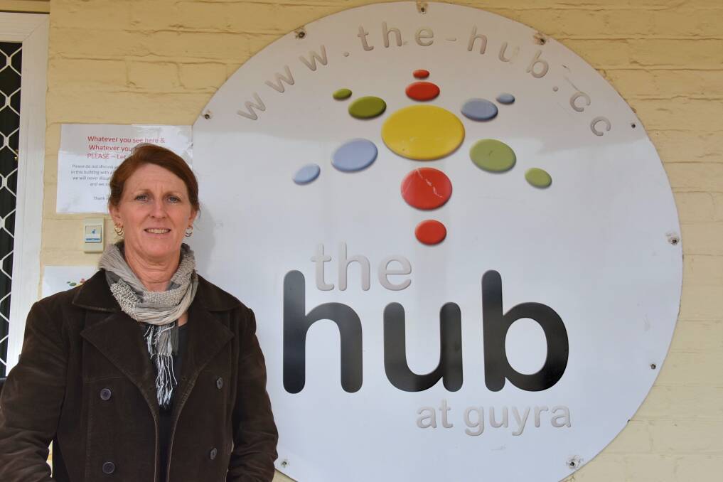 HELPING HAND: Sonya Shipman and the staff at the Hub at Guyra are here to help farmers in need. Photo: Nicholas Fuller