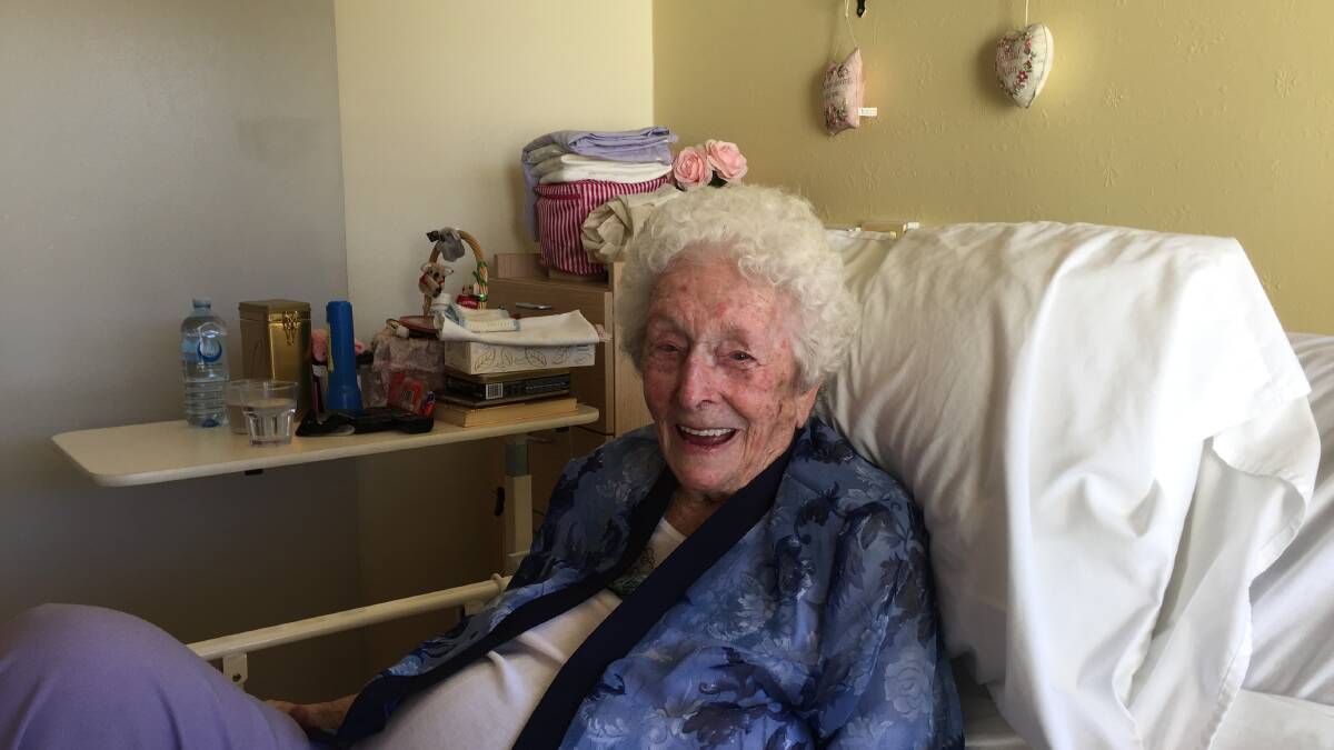 Norma Griffiths still full of life at 96