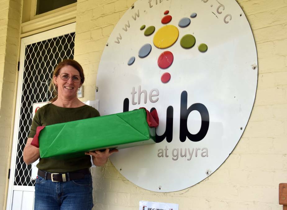 SPREADING JOY: The Hub at Guyra is hosting a Reverse Advent Giving project from to help the less fortunate. Photo: Rachel Baxter