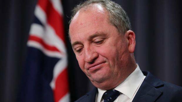 BARNABY ON THE BANKS: Nationals Member for New England Barnaby Joyce believes regional branches should stay open.