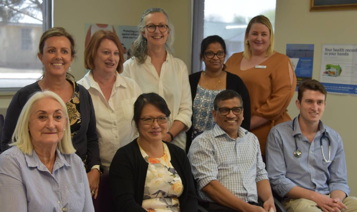 MEDICOS: The Hunter New England Health Diabetes Alliance visited the Guyra Medical Practice on Wednesday. Photo: Nicholas Fuller