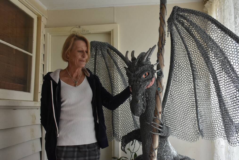 Law of the rings – meet Sue’s friendly dragon
