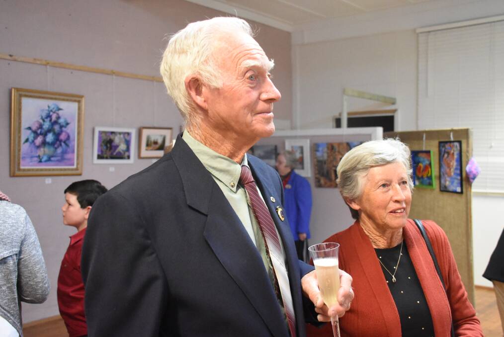 Guyra Lions Club president Jim Betts and his wife Joyce. Photo: Nicholas Fuller