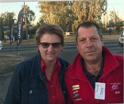 DROVER'S RUN: Liz and Tony Looker will travel across the Simpson Desert to raise money for the Westpac Rescue Helicopter.